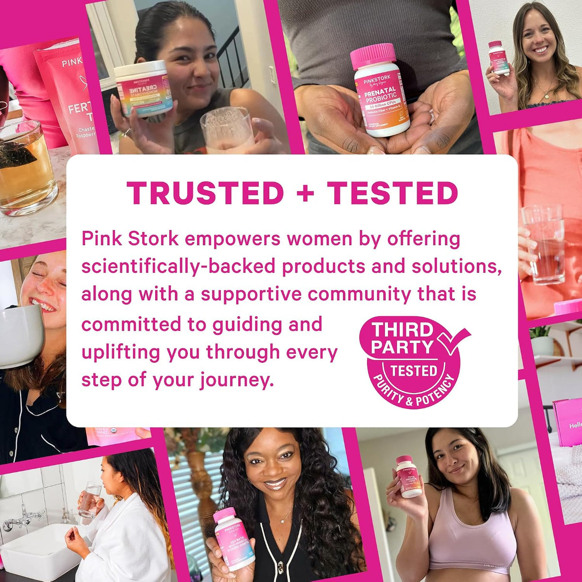 Pink Stork Postpartum Hair Loss Gummies - görsel 4