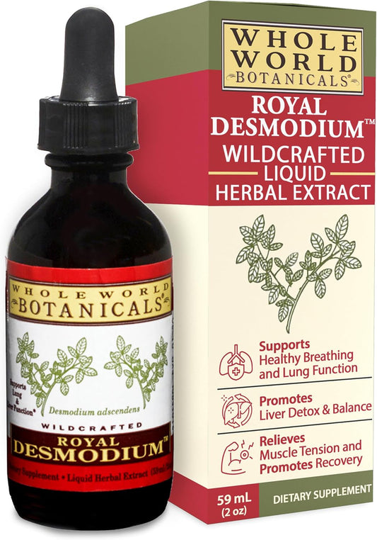 Whole World Botanicals Royal Desmodium Muscle-Tendon Support - 60 ml