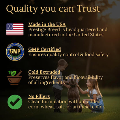 Prestige Breed Weimaraner Multivitamins, 90 Tablets, Made in the USA with Real Bacon Flavour