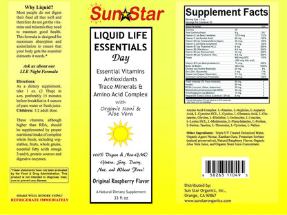 Liquid Day Multivitamin with Noni & Aloe Vera, 1 Litre