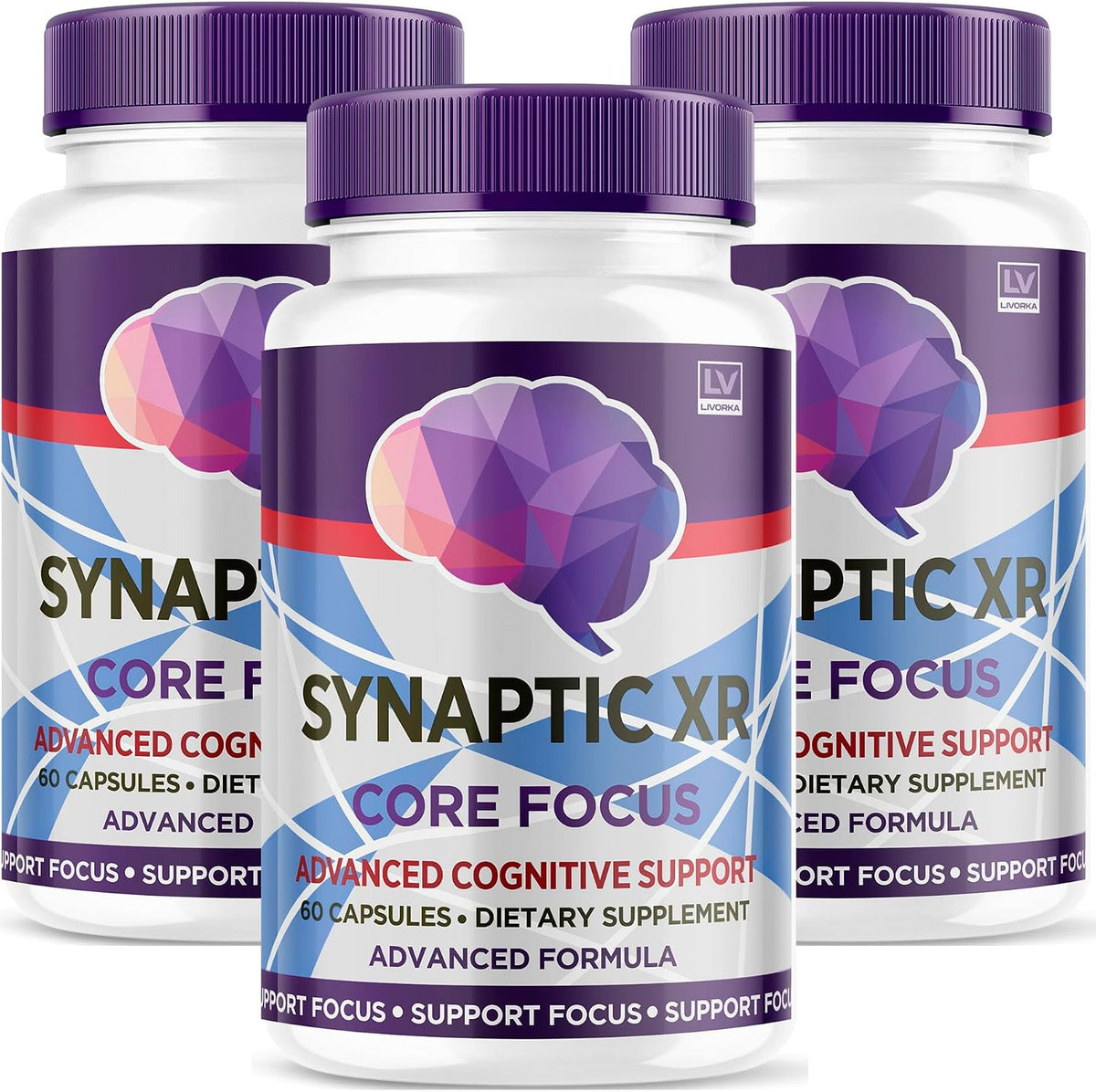 Synaptic XR Capsules (3 Pack) - Advanced – Product Name: Synaptic XR (also known as SynapticXR, Synaptic XR Core – Image 1