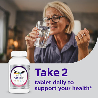 Centrum Minis Silver Women's Multivitamin for Women 50 Plus, 280 Tablets