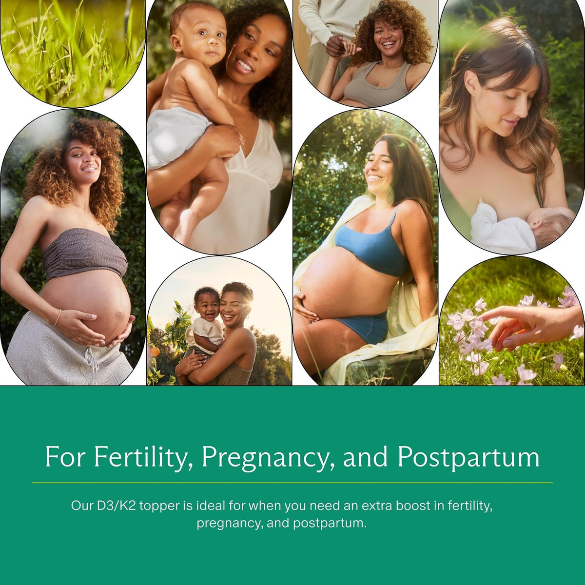 Needed. Expertly Formulated Prenatal Vitamin D3 & K2 | for Fertility, Pregnancy, Breastfeeding and Postpartum | 60 Capsules - görsel 4