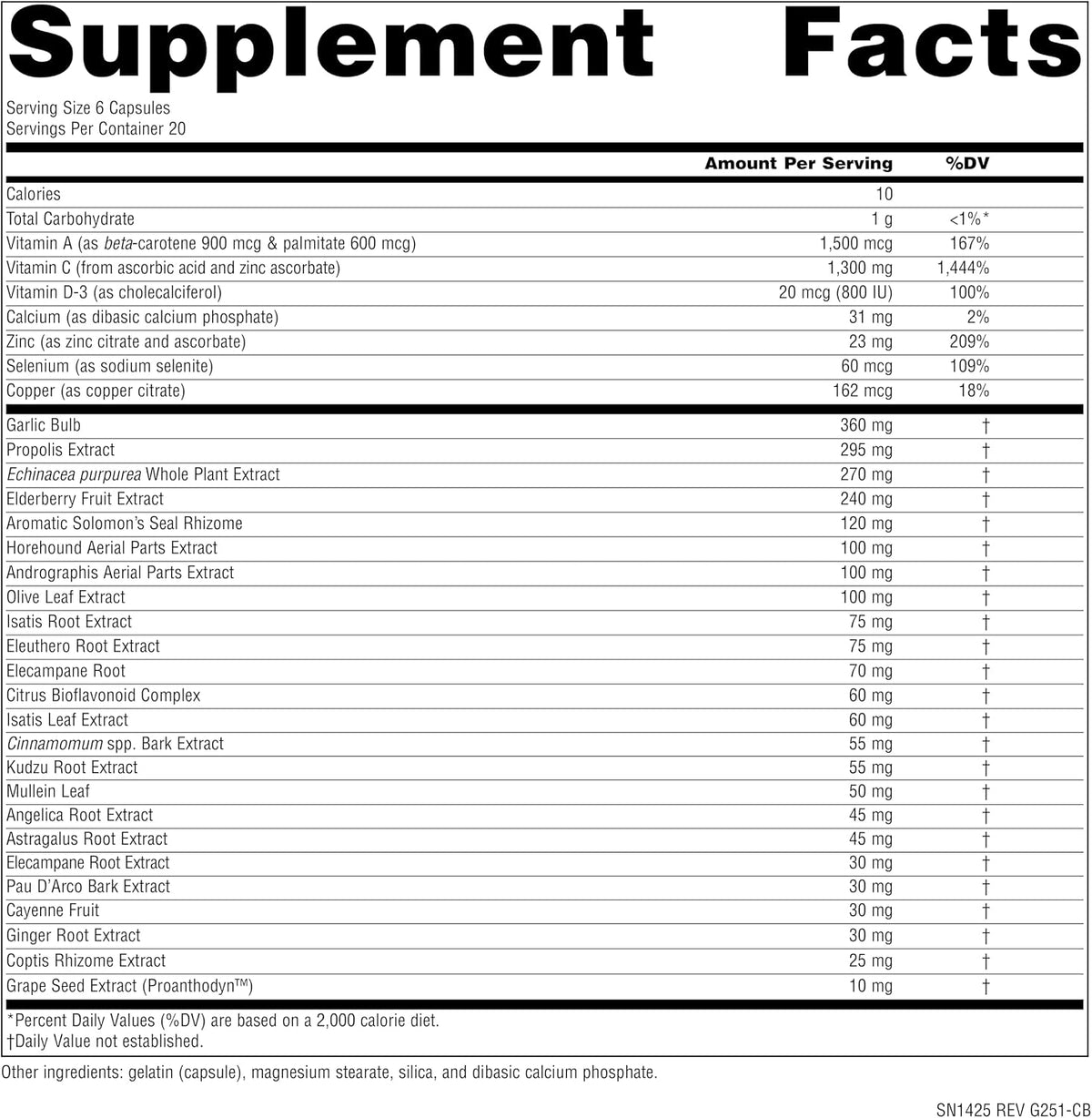 Source Naturals Wellness Formula Bio-Aligned Vitamins & Herbal Defence - 120 Capsules - görsel 4