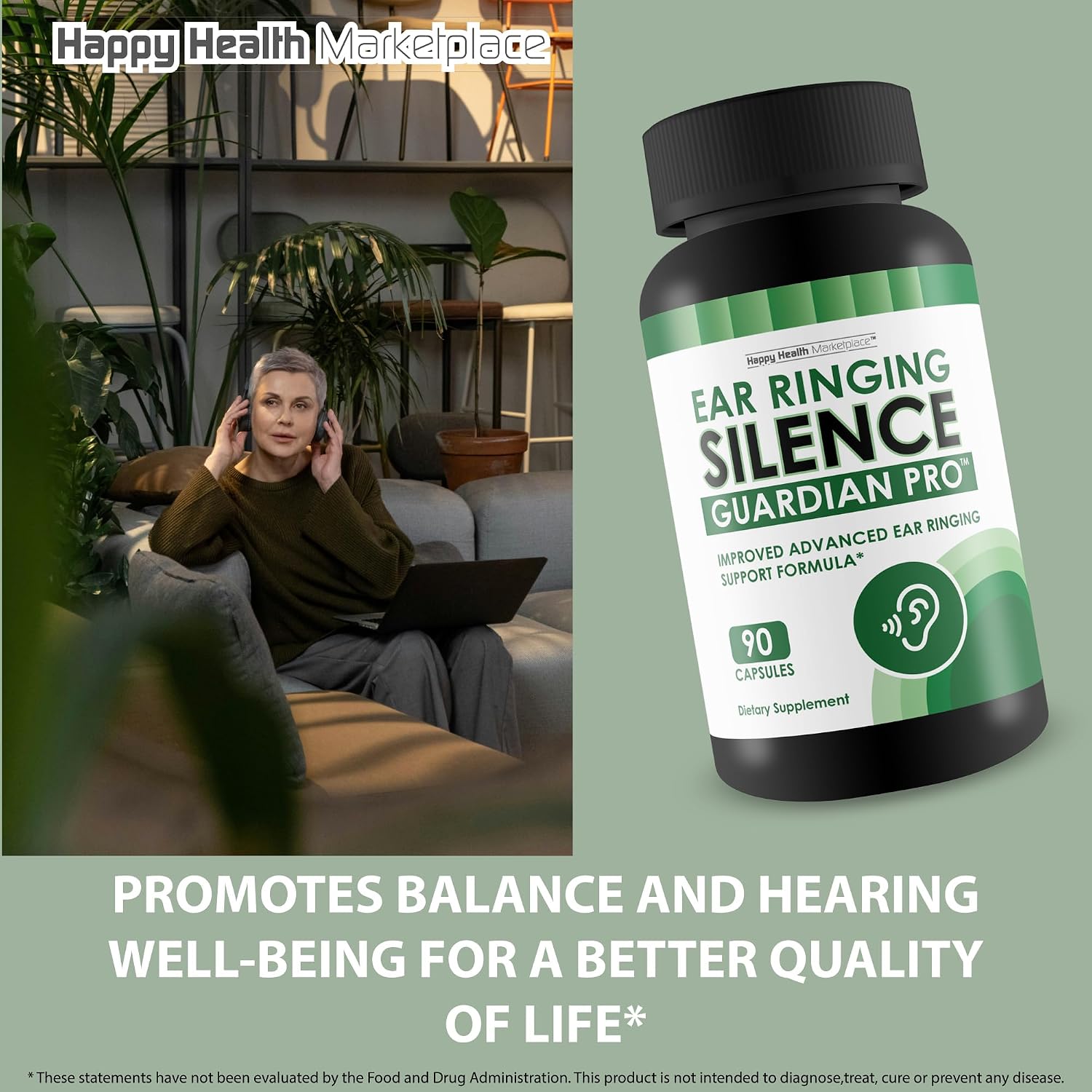 Ear Ringing Silence Guardian Pro – Advanced Tinnitus Support Supplement - görsel 5