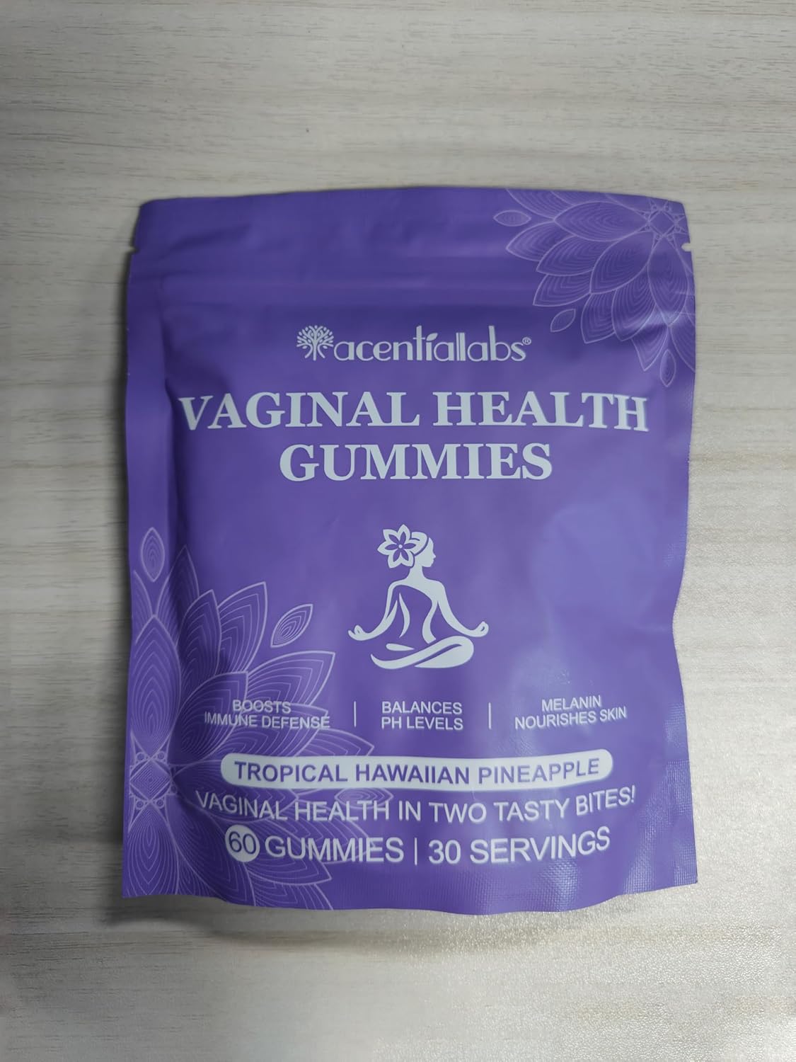 Feminine pH Balance Gummies for Women - Probiotics for Vaginal & Immune Health - Vegan, Gluten-free, Sugar-Free - 30 Servings - görsel 2