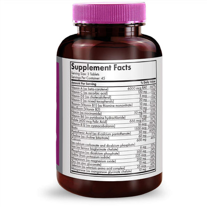 Futurebiotics Hair, Skin & Nails Beauty Multivitamin - USDA Certified Organic - 135 Tablets