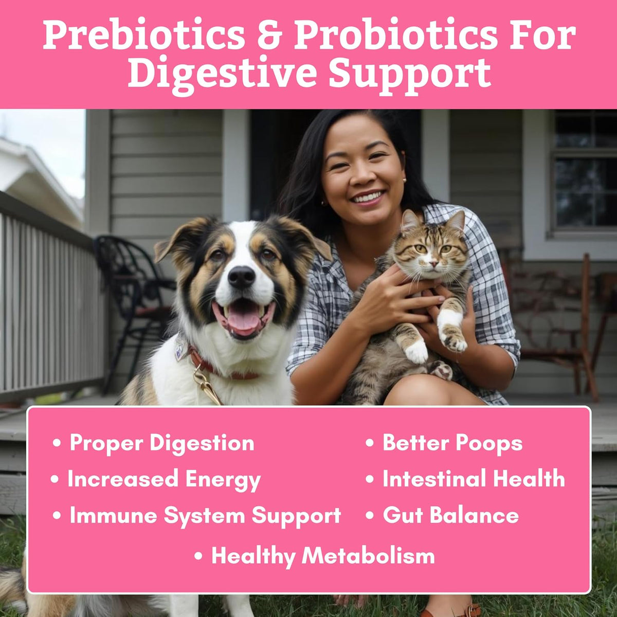 WholeBiotics Daily Dog Probiotics – Digestive Health & Immune Support (28g, 28 Scoops) - görsel 4