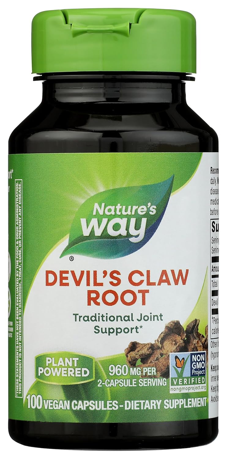 Nature's Way, Devil's Claw Root, 100 Capsules - görsel 1
