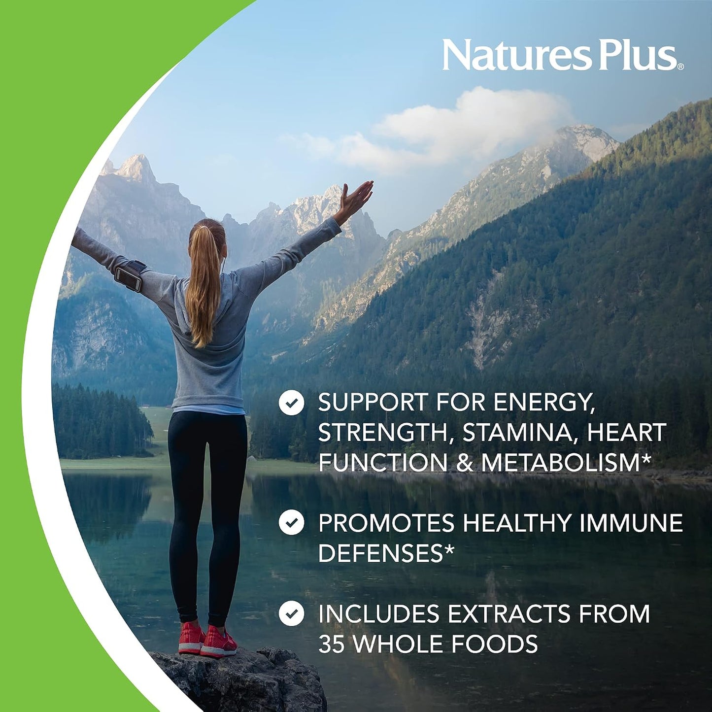 NaturesPlus Source of Life Garden Women’s Once Daily Multivitamin - 30 Tablets - görsel 3