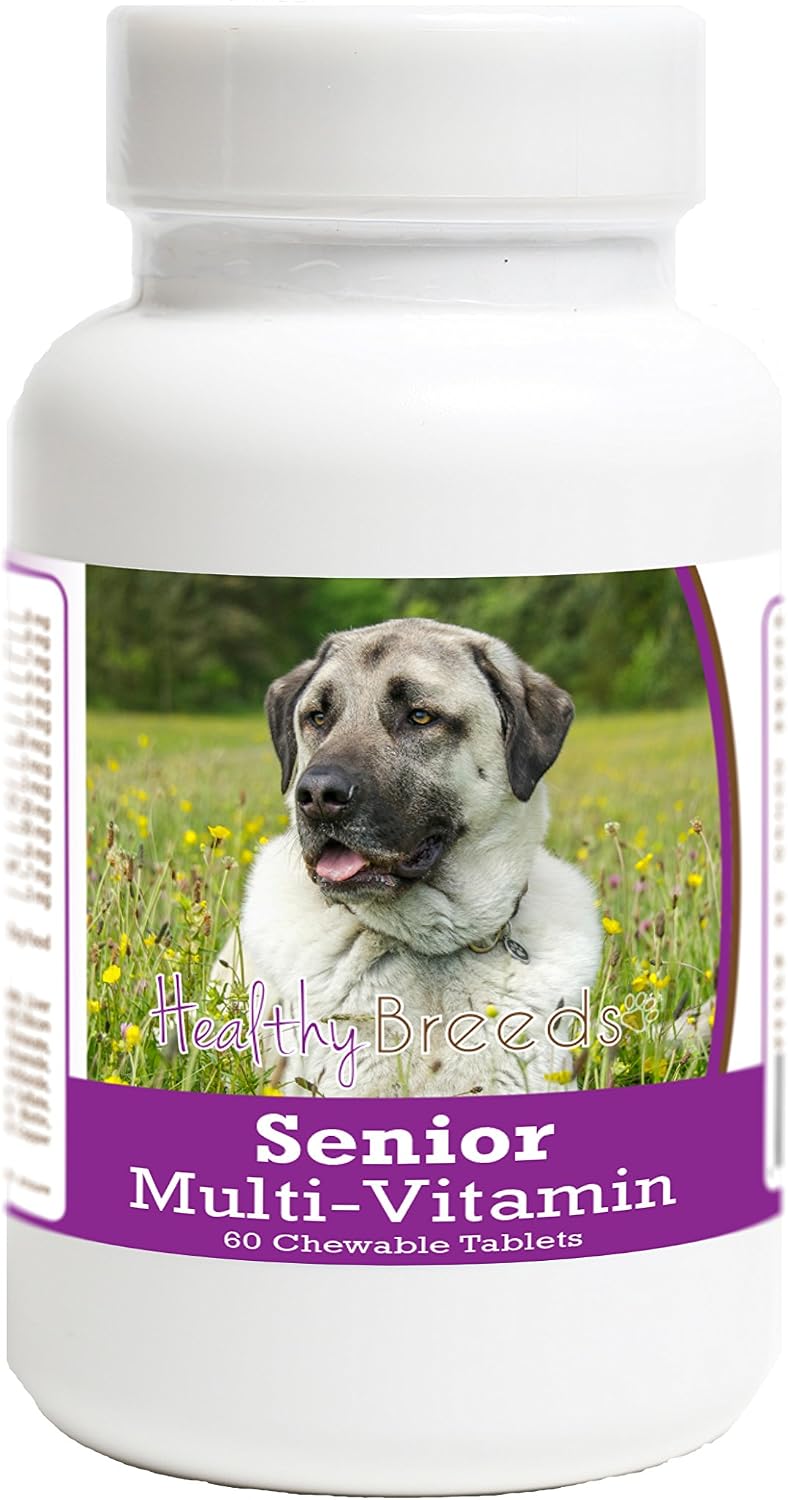 Healthy Breeds Anatolian Shepherd Dog Senior Dog Multivitamin Tablets - 60 Tablets - görsel 1