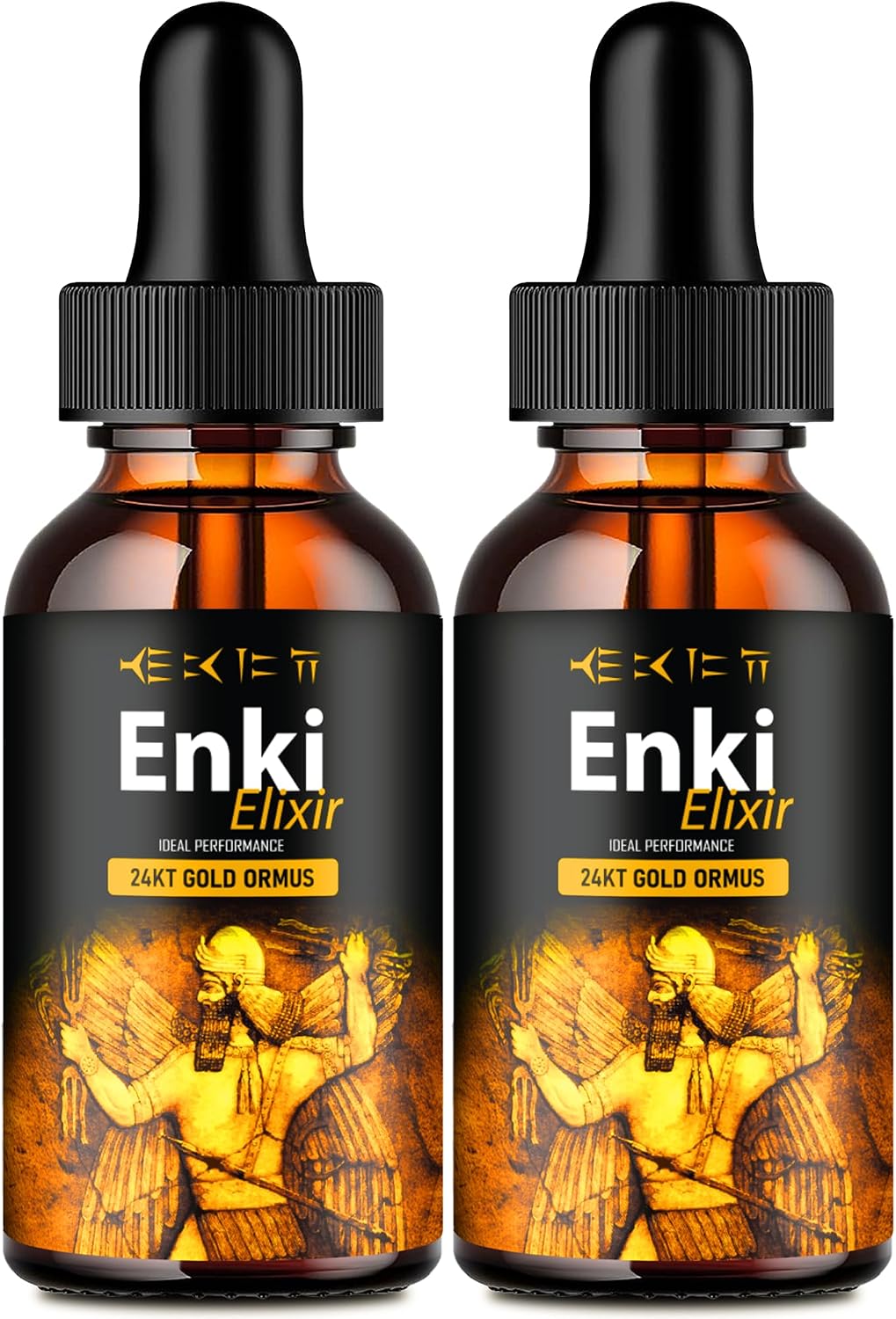 Enki Elixir Drops – Liquid Food Supplement (2-Pack) - görsel 1