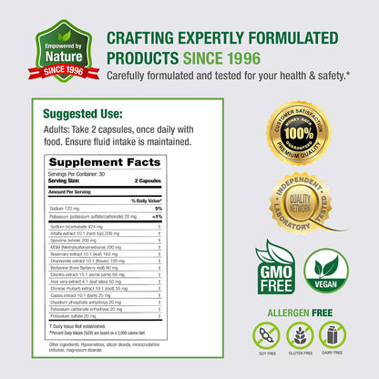 Bell Acidic Stomach Alkaline Balance Lifestyle Products – Helps Maintain Healthy pH Levels – 60 Capsules
