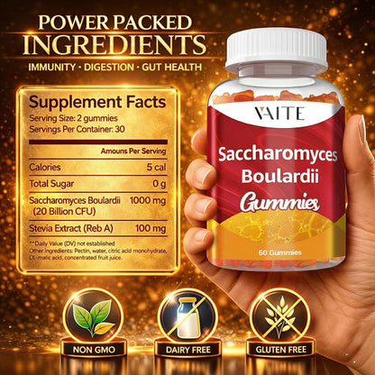 Saccharomyces Boulardii Probiotics 500mg – – Immune support: Encourages natural defences by fostering beneficial – Image 3