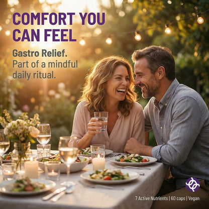AOR Gastro Relief 60 Vegan Capsules, 30-Day Supply