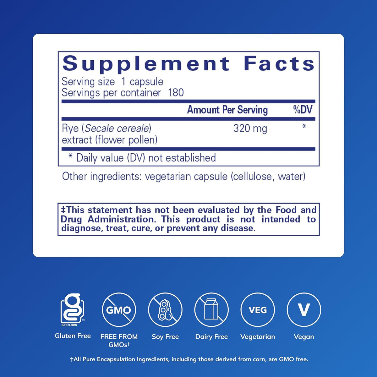Pure Encapsulations ProstaFlo – Hypoallergenic Flower Pollen Extract for Urinary Health, 180 Capsules - görsel 2