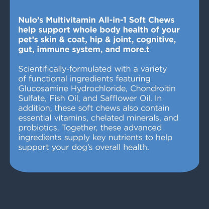 Nulo Advanced Multifunctional All-in-1 – Skin & Coat Support: Contains EPA and DHA omega-3 fatty acids, which help – Image 6