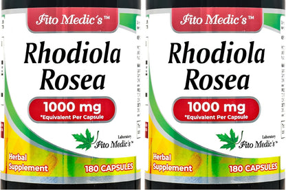 Rhodiola Rosea Supplement - Ultra-High Absorption - 180 Capsules
