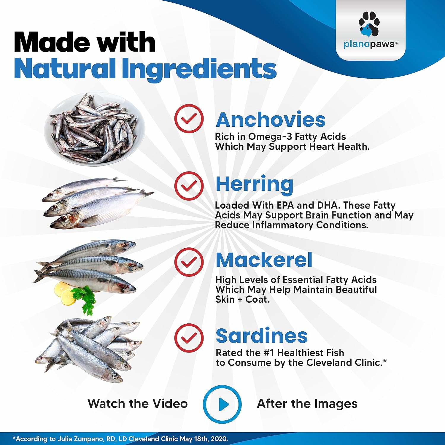 Planopaws Omega-3 Fish Oil for Dogs – Wild-Caught Liquid Fish Oil Supplement - görsel 6