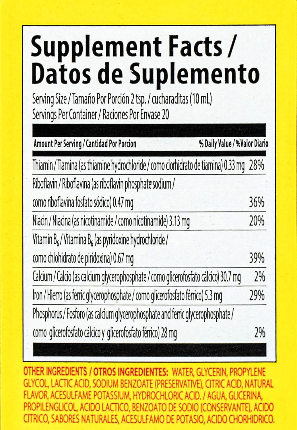Liquid Vitamin and Mineral Supplement - Supports Normal Body Functions and General Wellbeing - 500ml - görsel 4