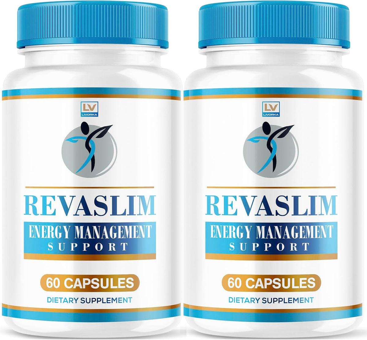 Revaslim Advanced Formula Capsules, All-Natural, 120 Capsules (2-Pack) - görsel 1