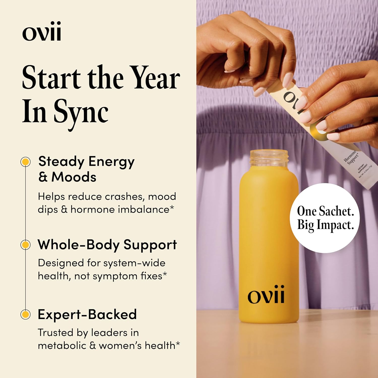 Ovii Metabolic Support for Women – Reducose® White Mulberry with Myo-Inositol & D-Chiro Inositol 40:1 Blend – Daily Wellness, Metabolic Balance & Appetite Control Supplement – 60 Servings - görsel 2
