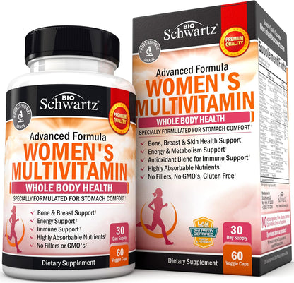 BioSchwartz Once Daily Multivitamin for Men 50 and Over - 60 Tablets