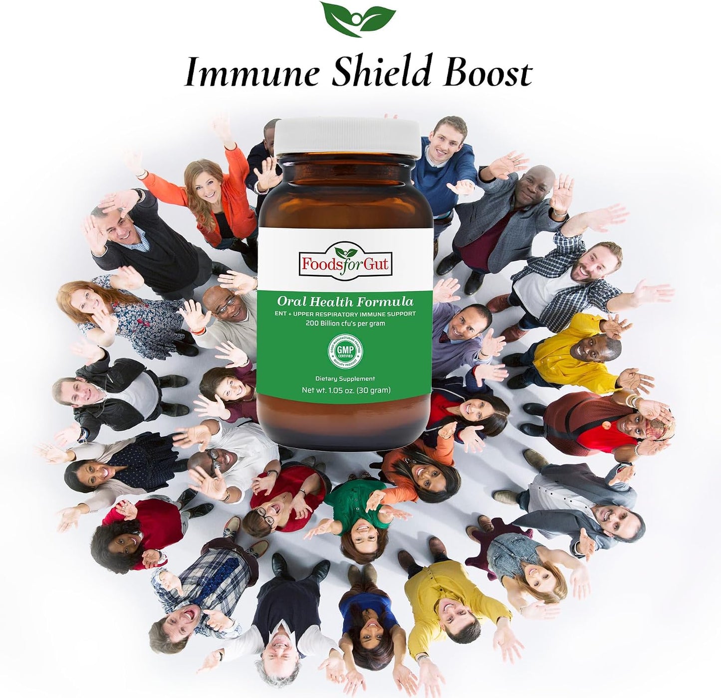 Foods For Gut Oral Care Probiotics Powder, 200 Billion CFU - görsel 7