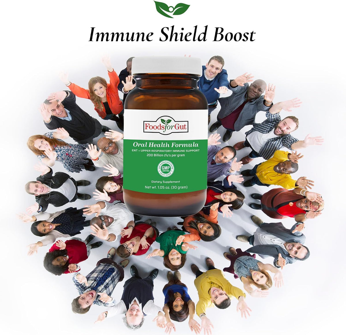 Foods For Gut Oral Care Probiotics Powder, 200 Billion CFU - görsel 7