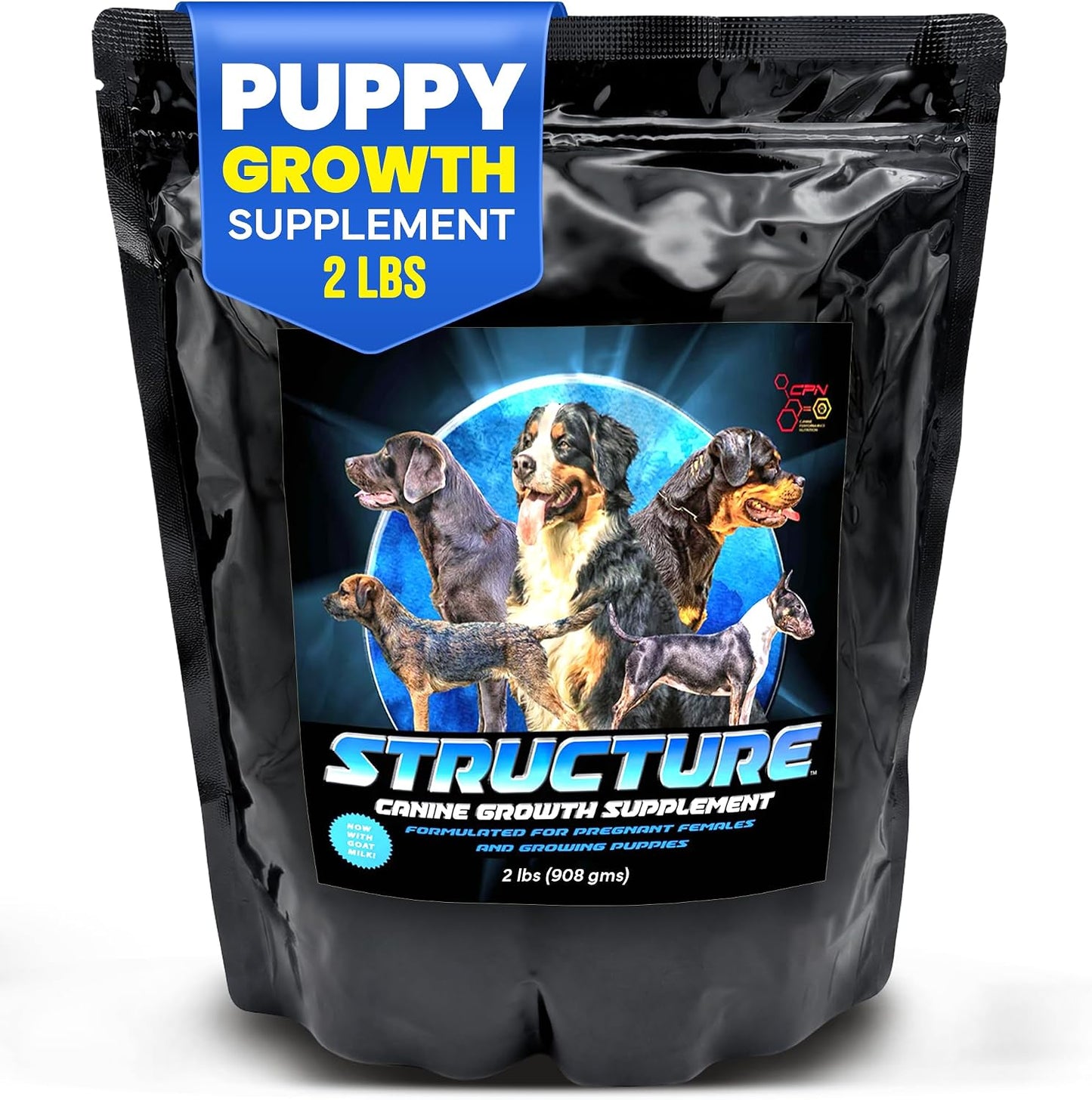 CPN Structure Puppy and Mother Dog Supplement with DHA (900 g) - görsel 1