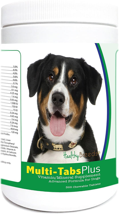 Healthy Breeds Entlebucher Mountain Dog Multi-Tabs Plus Chewable Tablets (365 Tablets)
