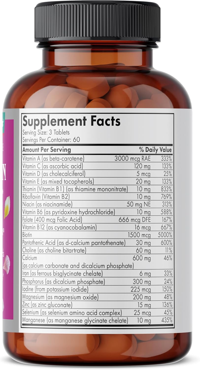 Futurebiotics Hair, Skin & Nails Beauty Multivitamin with Biotin - 180 Tablets - görsel 2