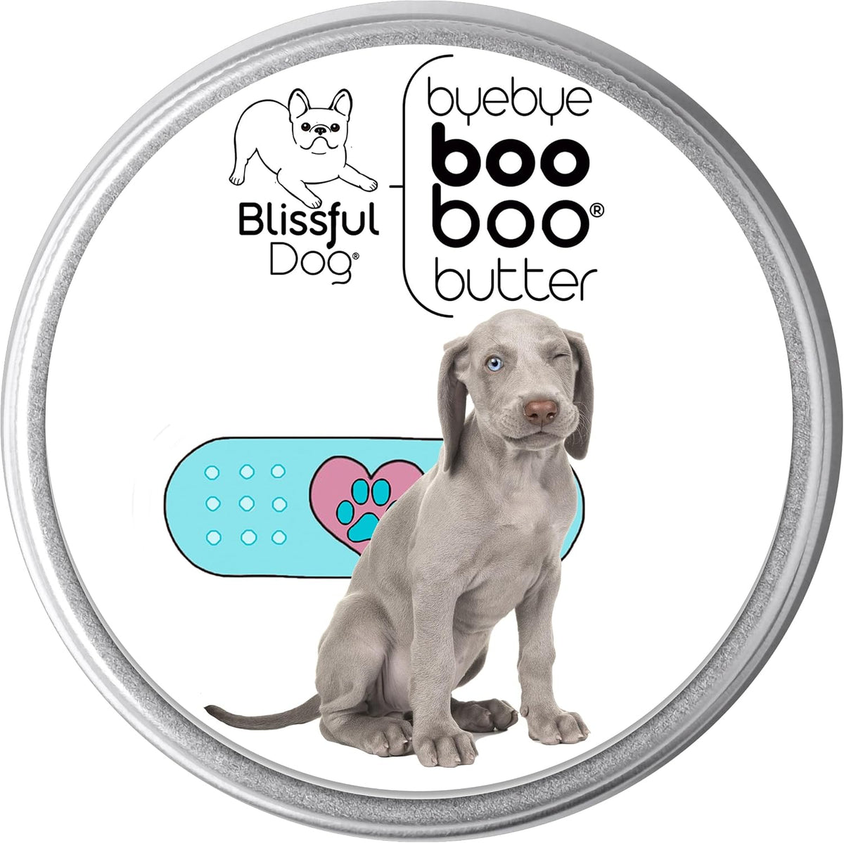 The Blissful Dog Weimaraner Booboo Butter - 113g Tin - görsel 1
