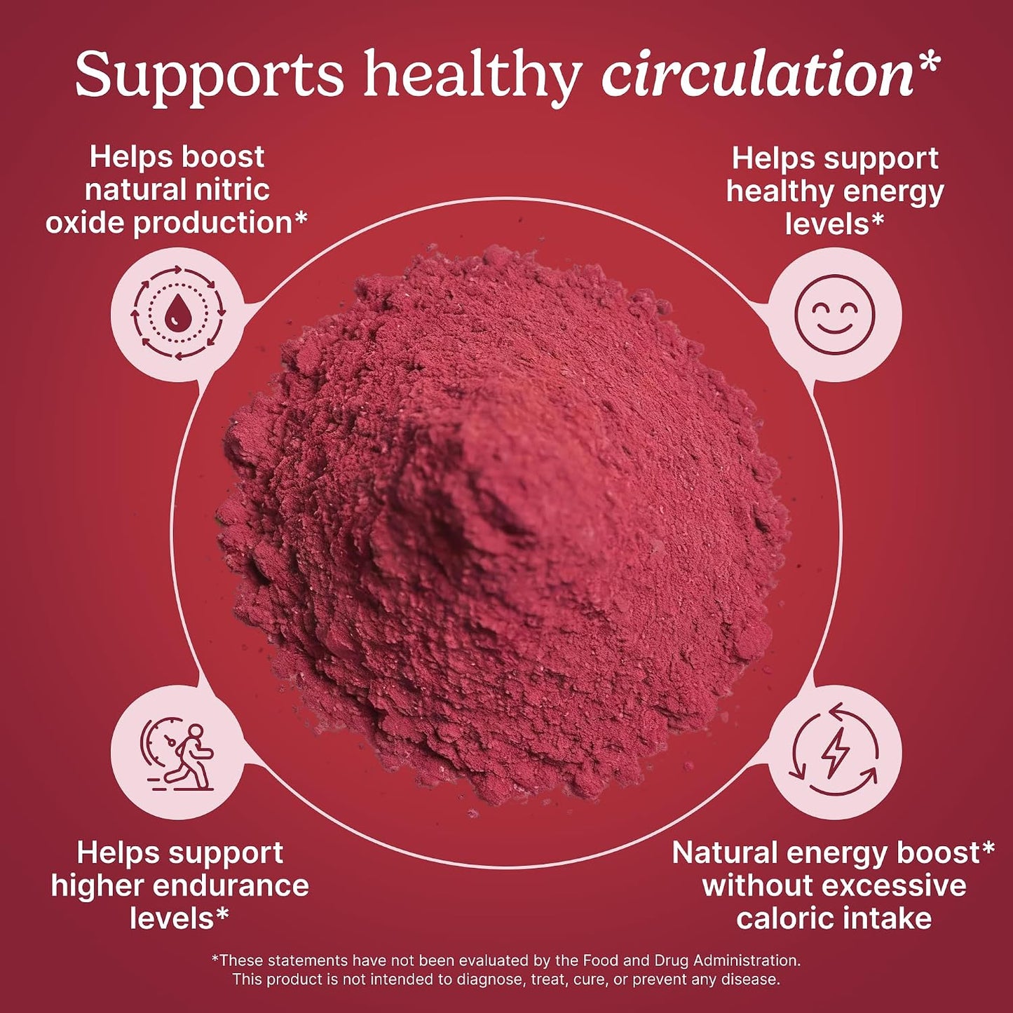 Santo Remedio Circulación Plus with Beet Extract – Nitric Oxide & Circulation Support Drink, Energy & Stamina Support, Cherry Flavour – Vegan Superfood Supplement – 30 Servings - görsel 3