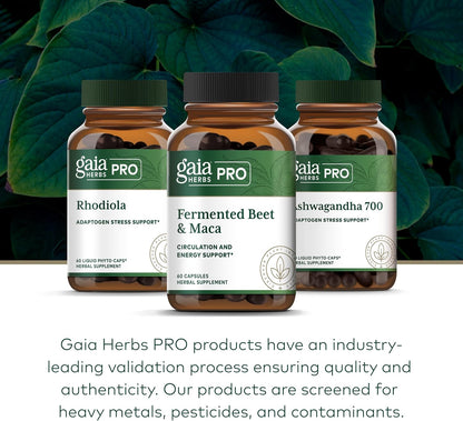 Gaia Herbs PRO Berberine Metabolic - Berberine HCI Food Supplement - Vegan, Gluten-Free, Soya-Free - 60 Capsules