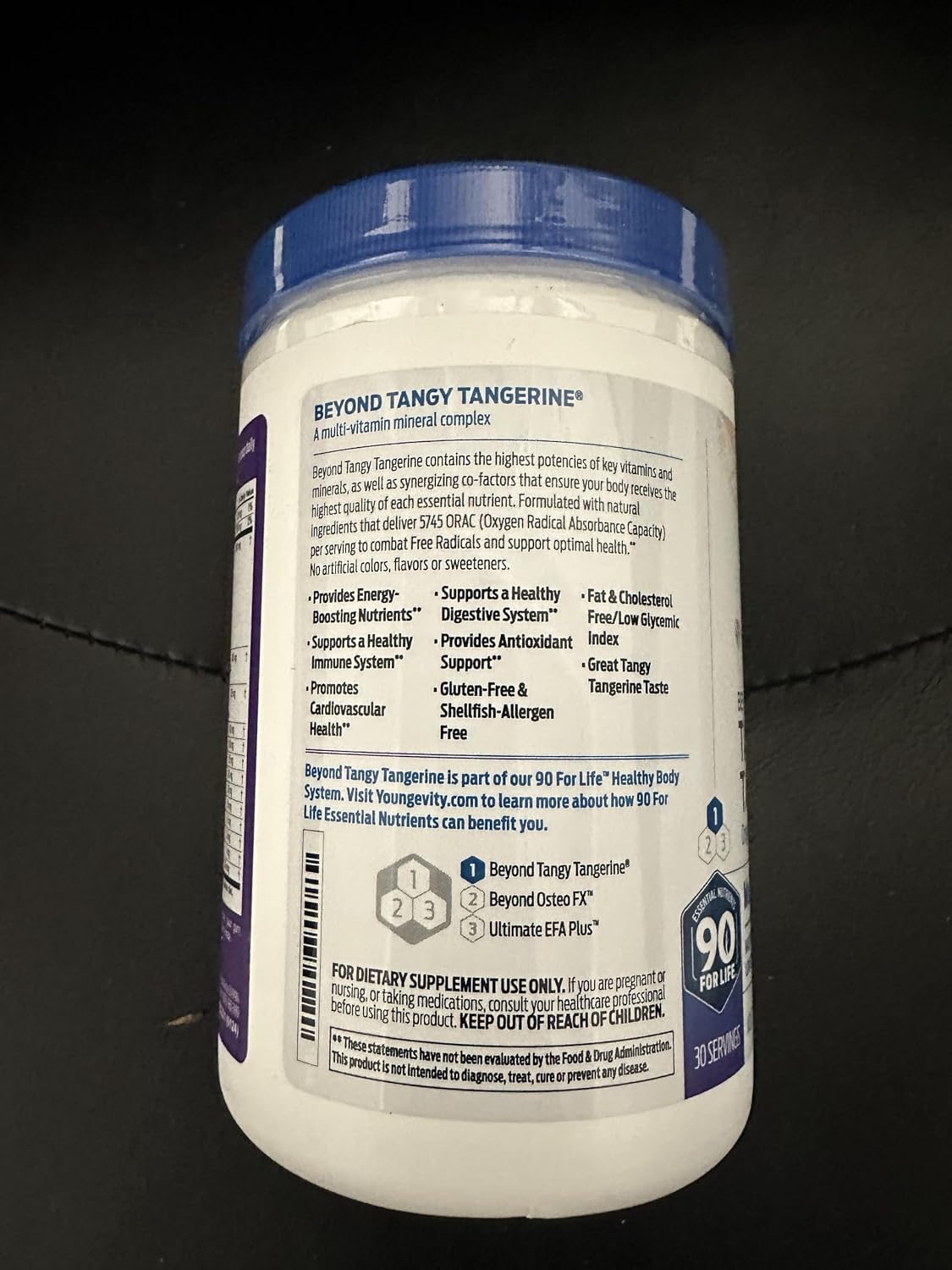 Youngevity Beyond Tangy Tangerine Original Formula Multivitamin & Mineral Complex – 6 Pack - görsel 6