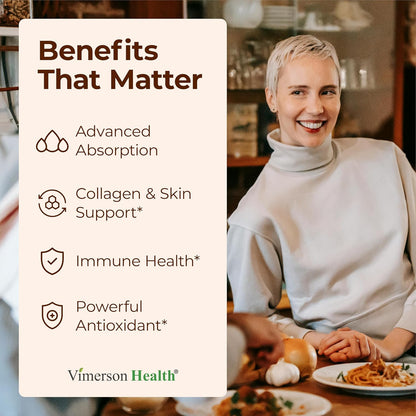 Liposomal Vitamin C 1000mg – Enhanced Absorption Vitamin C Capsules – Immune Support Supplement – High Potency for Antioxidant Support – Gentle on Digestion & Fast Uptake. 60 Capsules