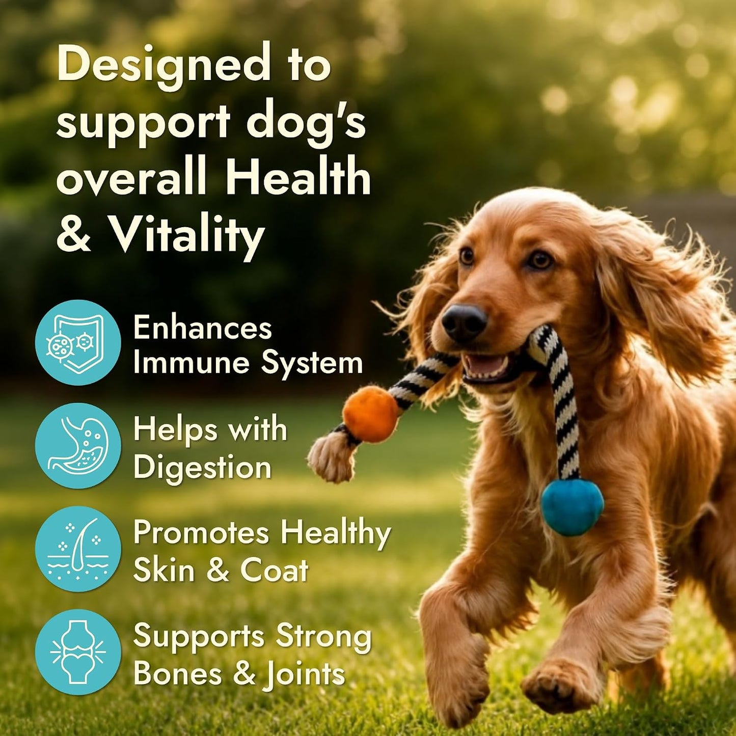 Pet Vet Multi Soft Chews for Dogs (Beef Liver, 60 Chews) - görsel 3