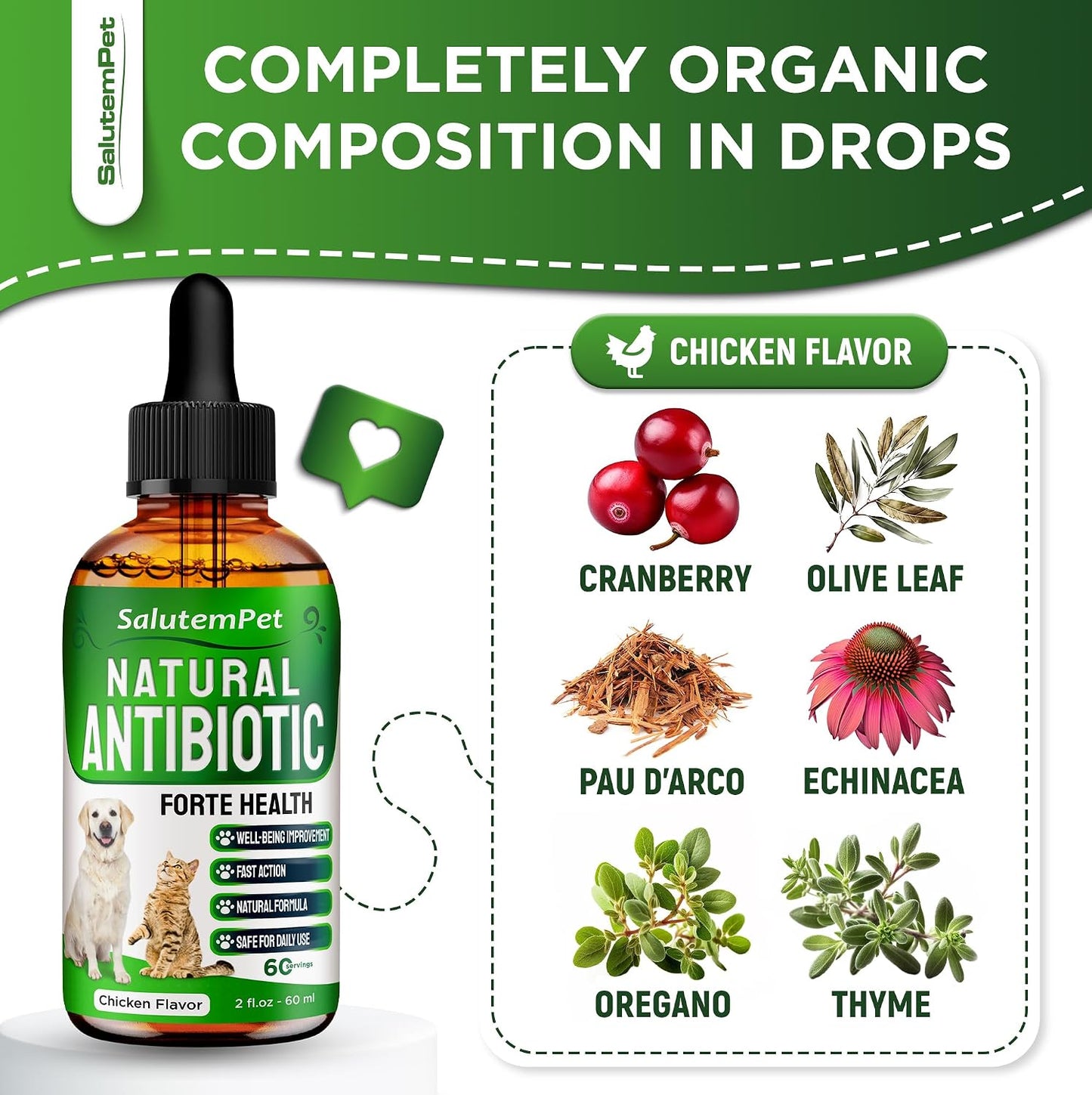 Dog Antibiotics Forte Health – Herbal Supplement for Dogs and Cats - görsel 4