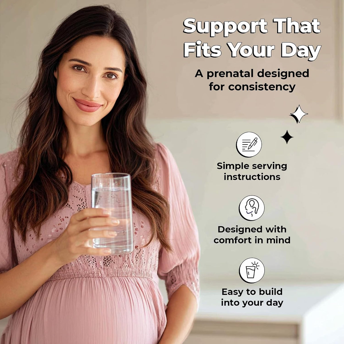 Future Kind Prenatal Vitamin - Pregnancy, Lactation, and Wellness Support with DHA & L-Methylfolate (60 Capsules) - görsel 5
