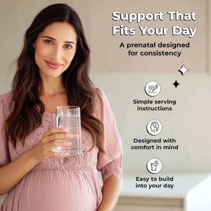 Future Kind Prenatal Vitamin - Pregnancy, Lactation, and Wellness Support with DHA & L-Methylfolate (60 Capsules)