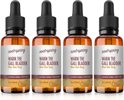 Warm The Gallbladder - Wen Dan Tang Herbal Tincture (Liquid Extract) - 30 ml (Pack of 2)