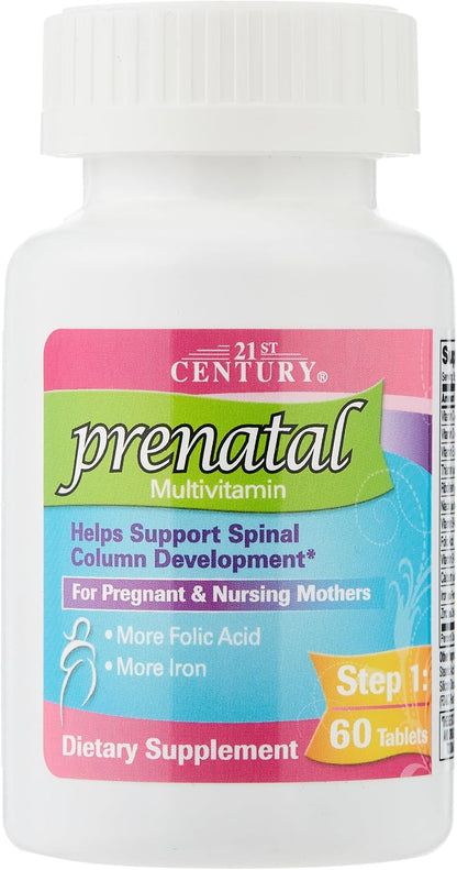 21st Century Antenatal with DHA - 120 Tablets & Softgels