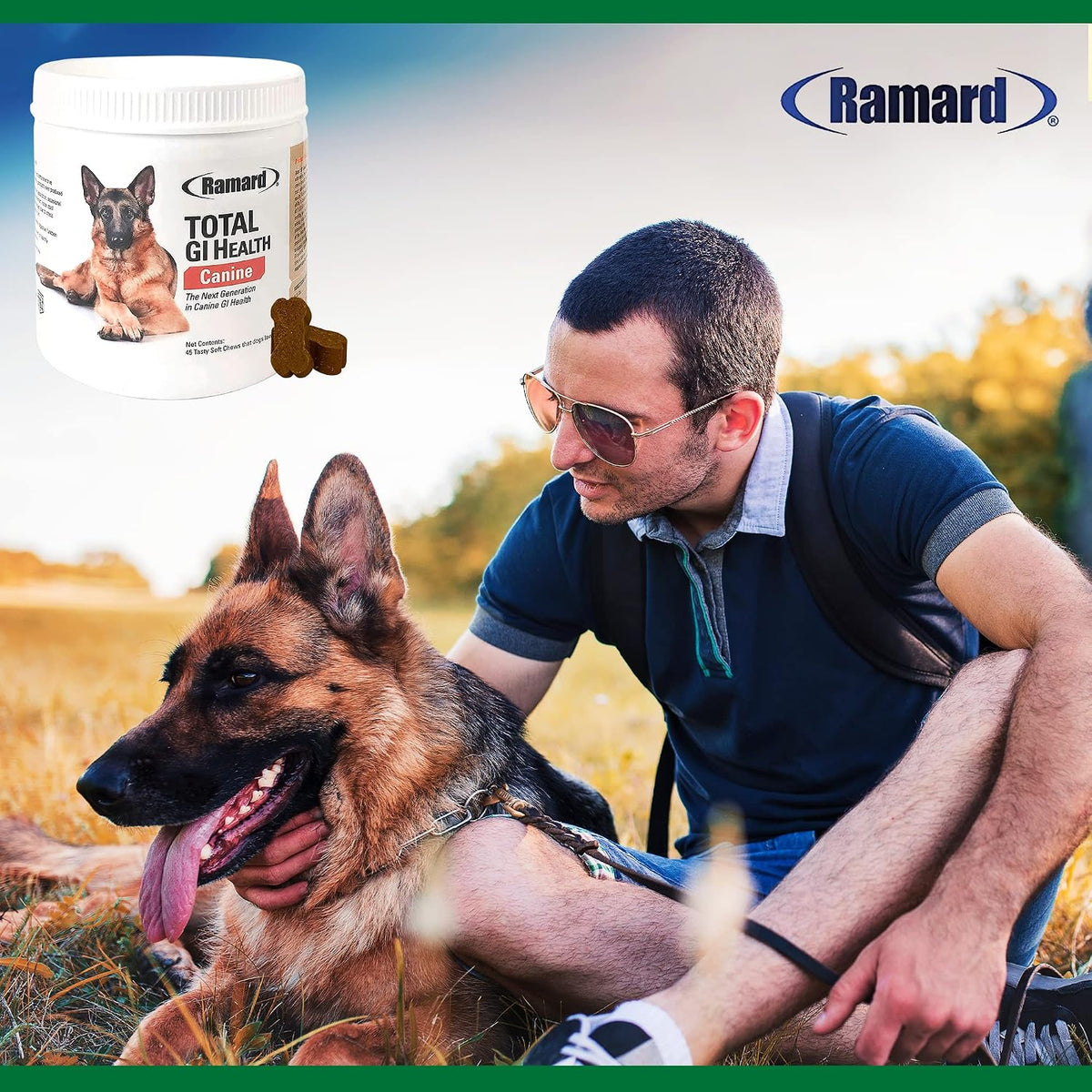 Ramard Total GI Canine Health Soft Chews - Digestive Support for Dogs, 45 Soft Chews - görsel 2