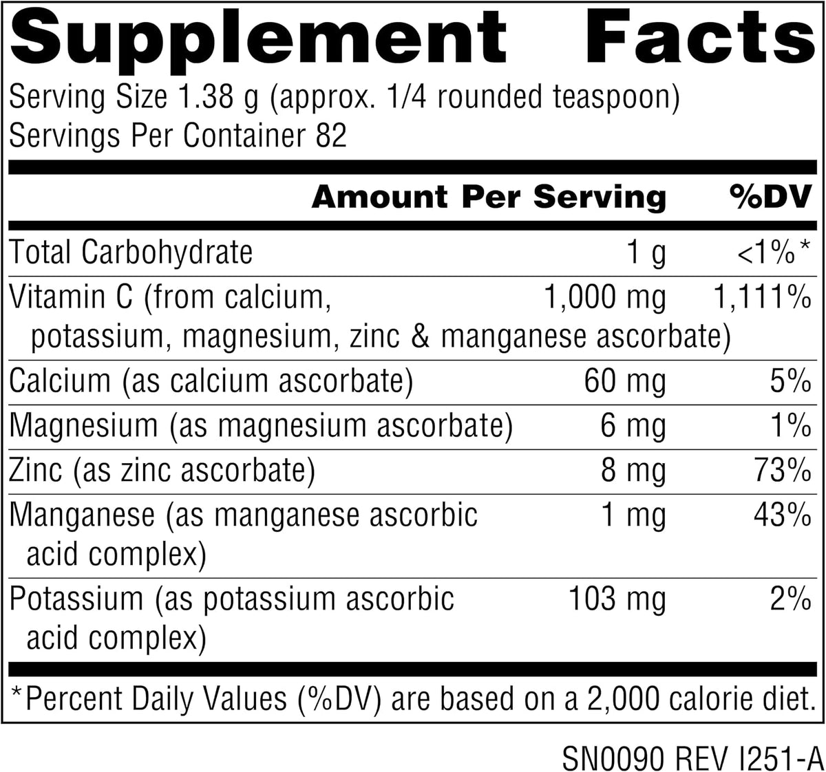 Source Naturals Ultimate Ascorbate C Powder - 113 g - görsel 2