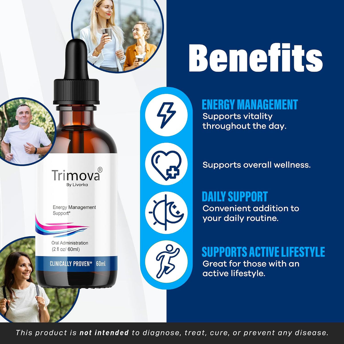 Trimova Metabolic Support Liquid Drops – Advanced Formula, 3 Bottles (90-Day Supply) - görsel 2
