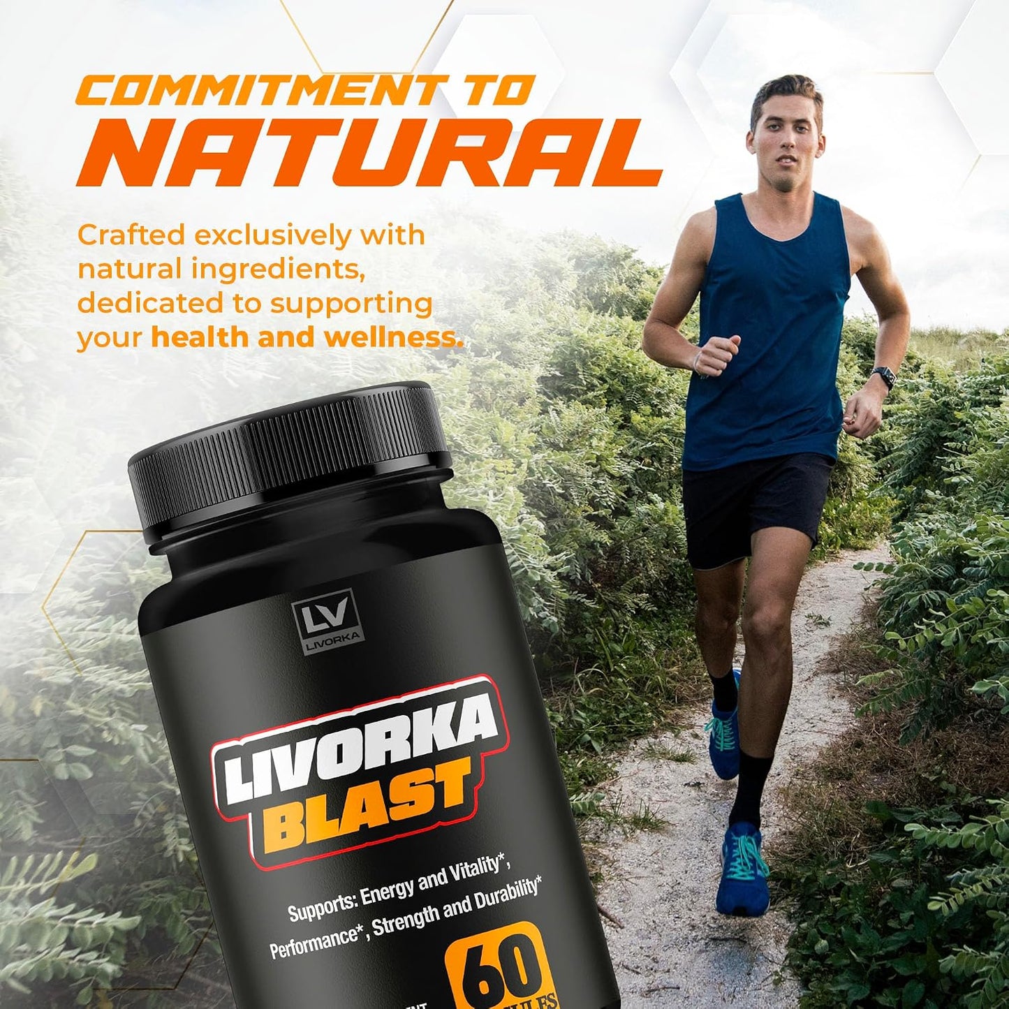 Blast Capsules Advanced Formula (3 Pack) – 180 Capsules, 3-Month Supply by LIVORKA - görsel 4