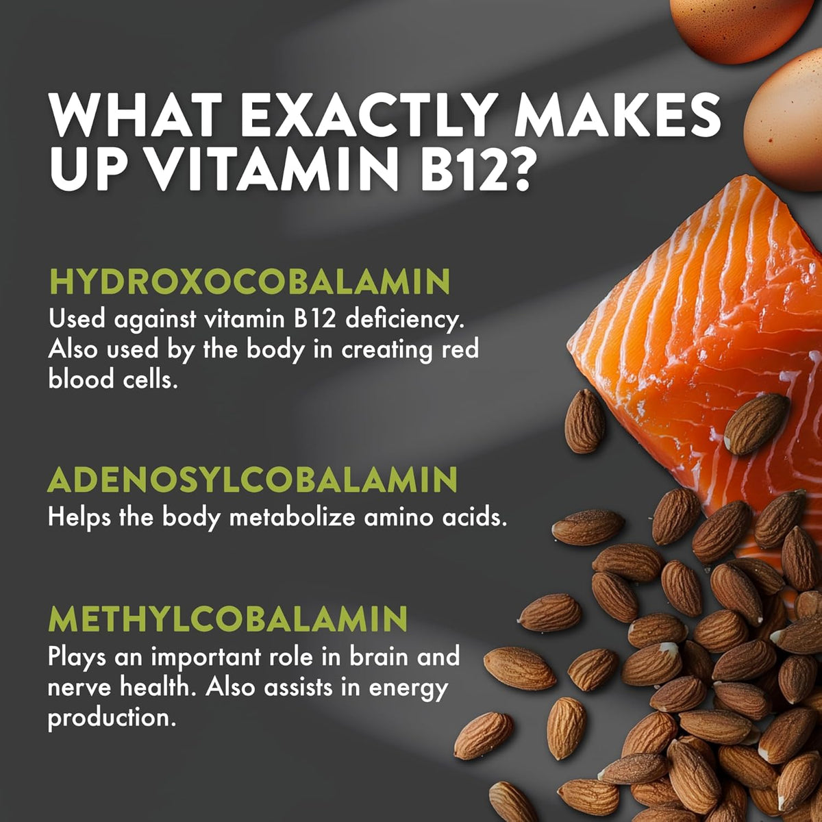 Mt. Angel Vitamins - Triple B-12 Dots | Fast-Dissolving Sublingual Dots with Methylcobalamin, Adenosylcobalamin & Hydroxocobalamin – 60 Dots - görsel 4