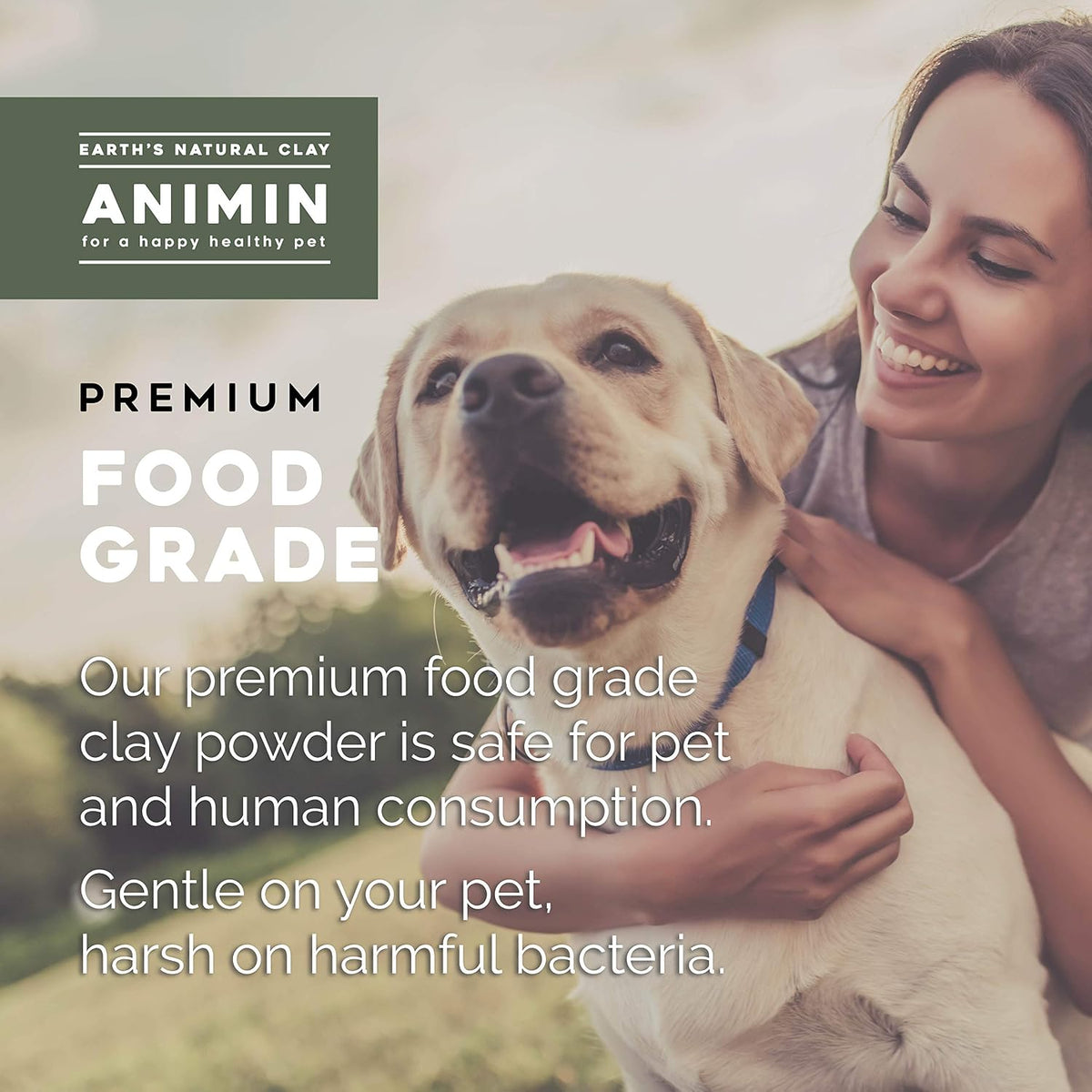Earth's Living Animin Calcium Bentonite Clay for Pets - 368 g - görsel 4