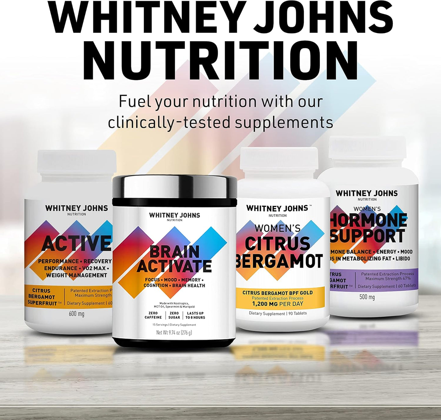 Whitney Johns Citrus Bergamot for Women, 1200mg, 90 Tablets - görsel 9